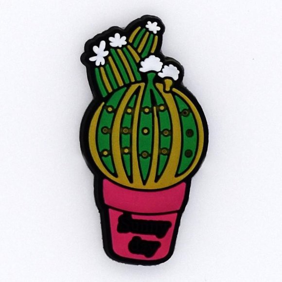 Cactus Crocs Charm - Picture 1 of 1